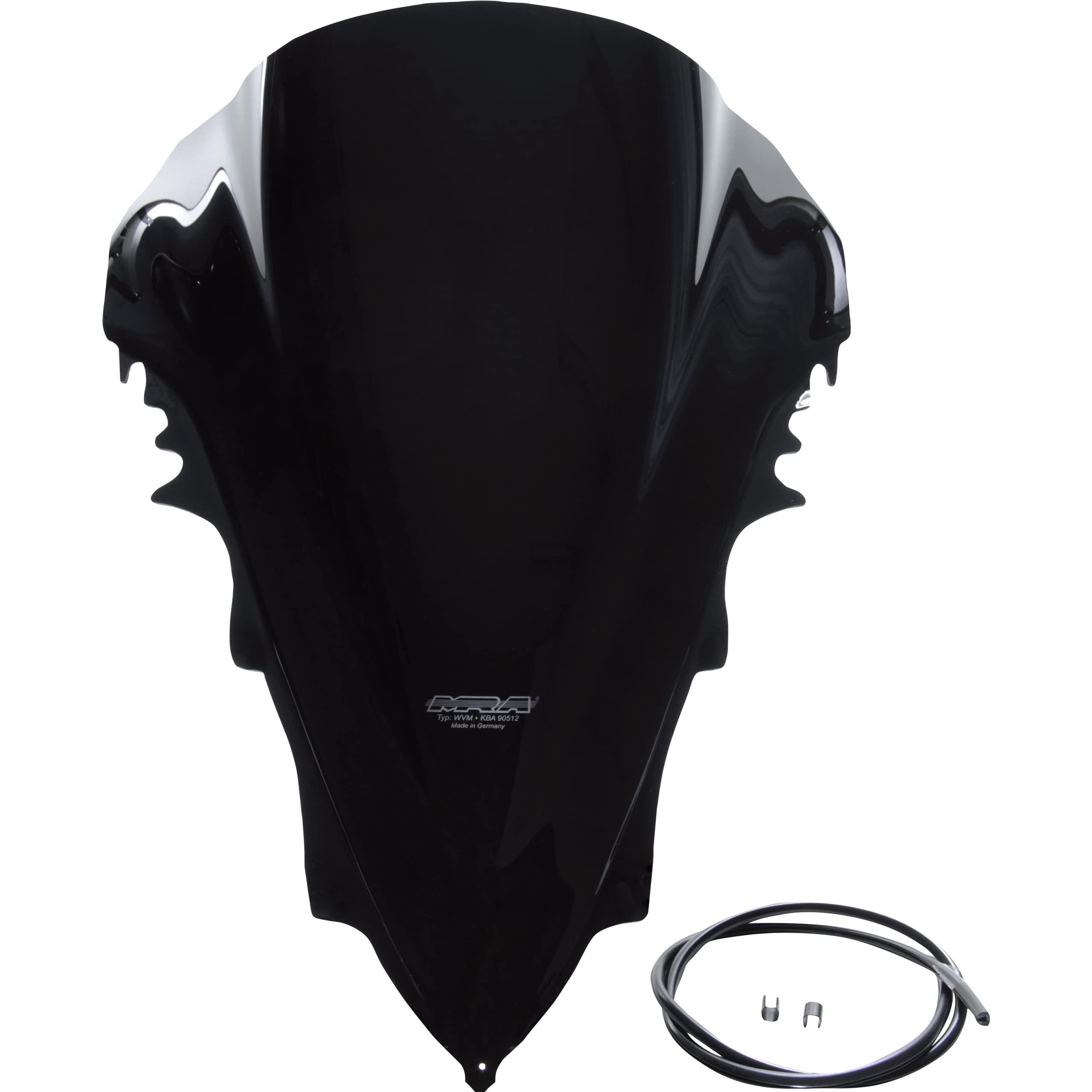 MRA Verkleidungsscheibe Racing R schwarz für YZF R1 2007-2008 - Motorradteile & Ersatzteile - Verkleidungen & Abdeckungen