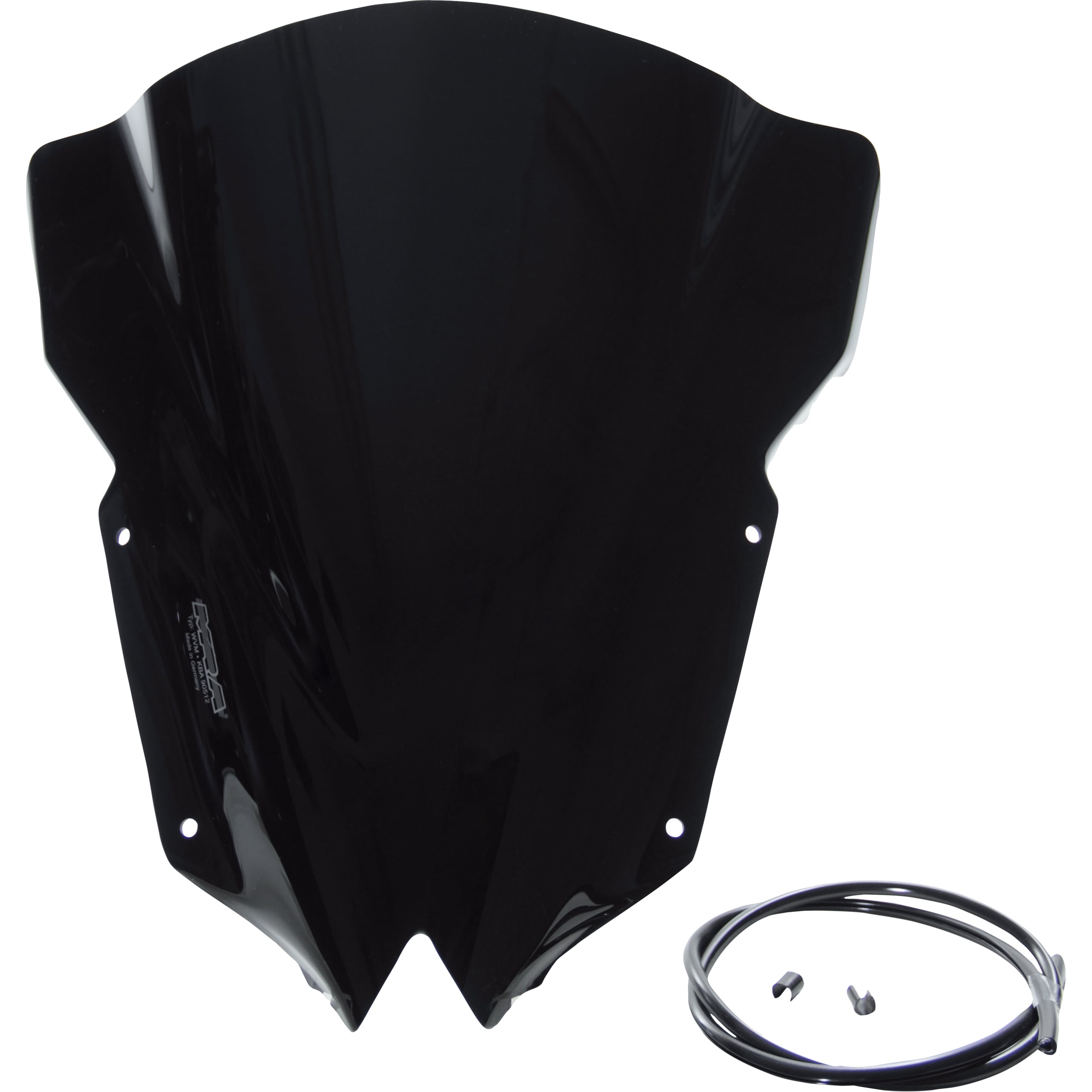 MRA Verkleidungsscheibe Racing R schwarz für YZF R6 2008-2016 - Motorradteile & Ersatzteile - Verkleidungen & Abdeckungen