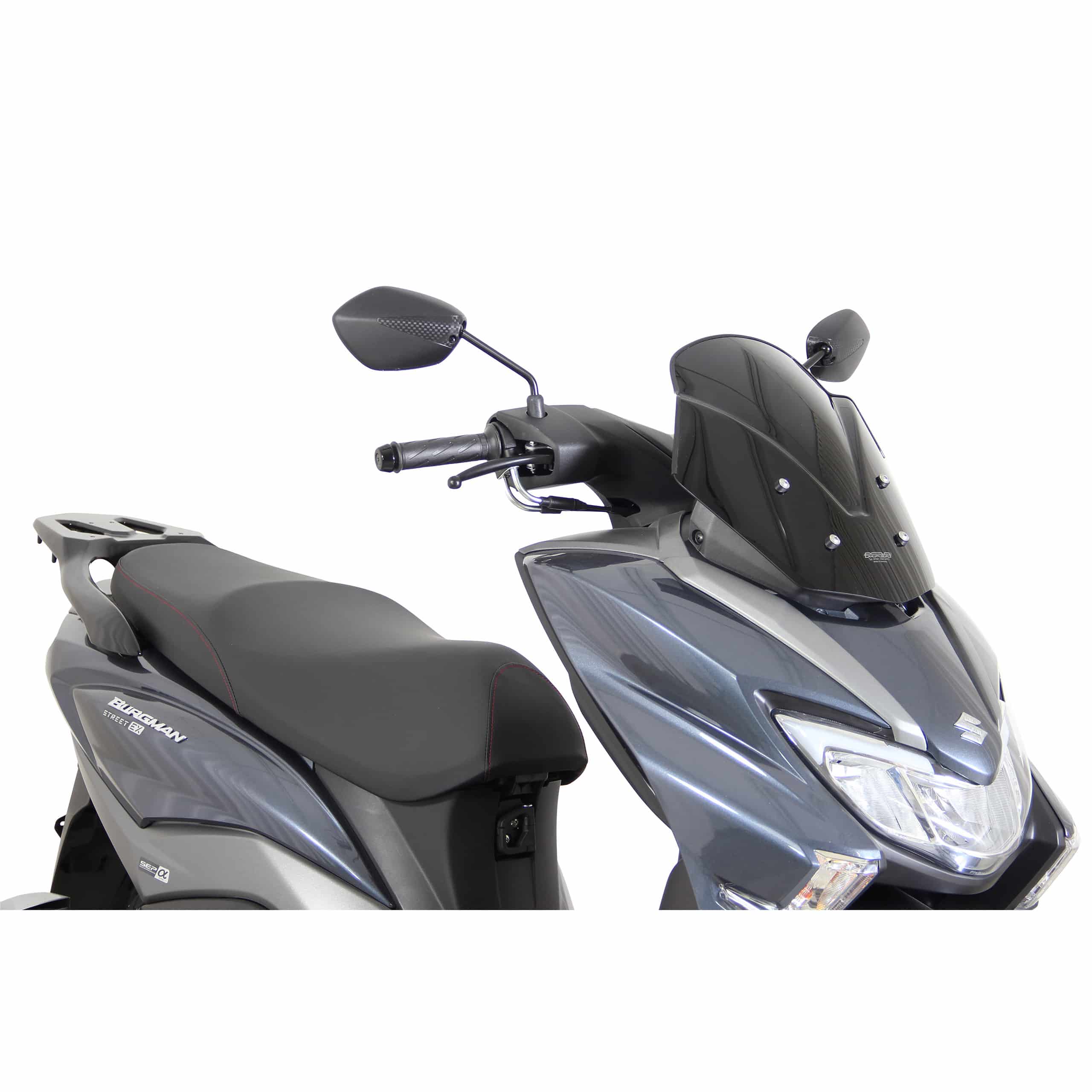 MRA Verkleidungsscheibe Touren T schwarz für Burgman Street 125 - Motorradteile & Ersatzteile - Verkleidungen & Abdeckungen