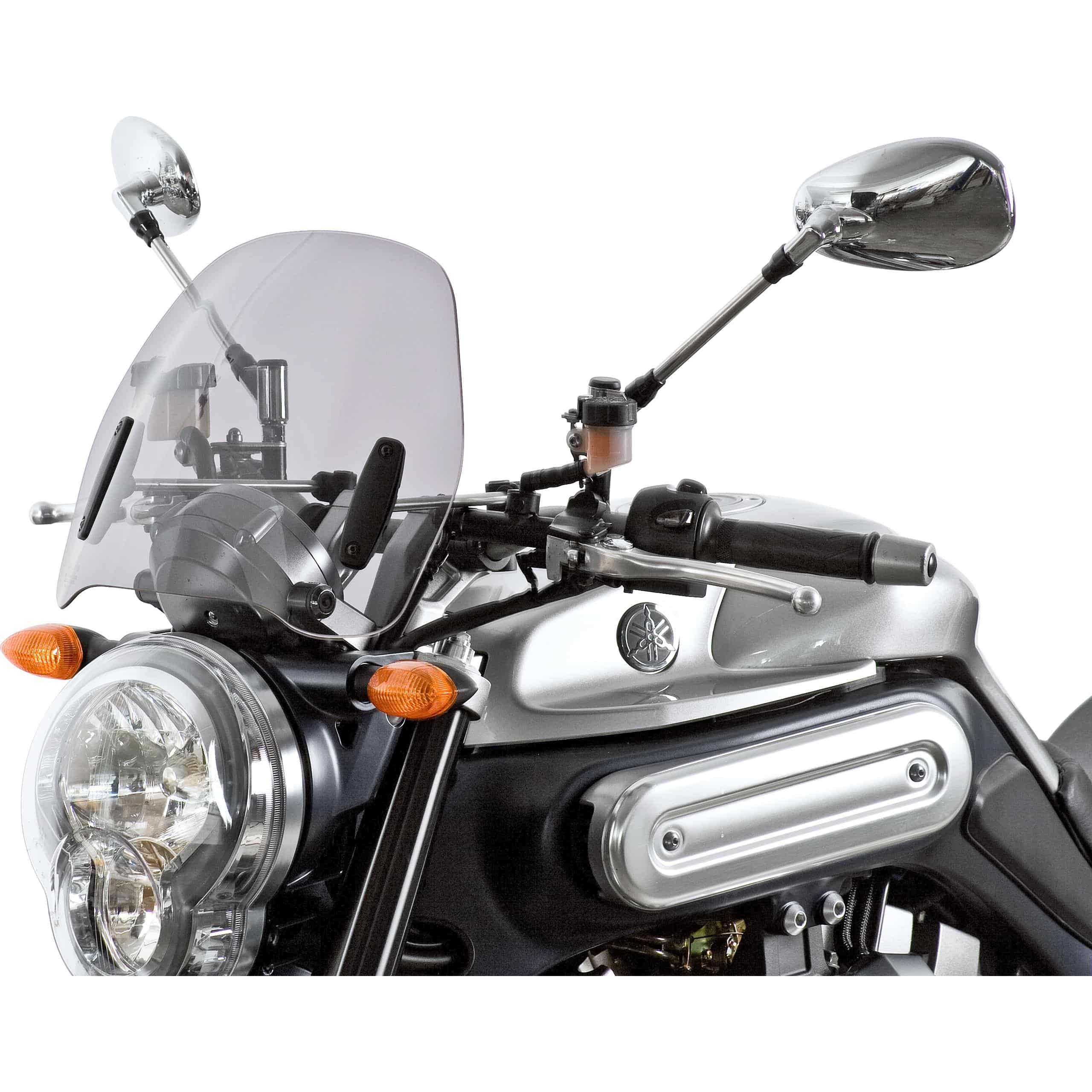 MRA Windschutzscheibe Road RO 295x380mm ohne Anbausatz getönt - Motorradteile & Ersatzteile - Anbauteile