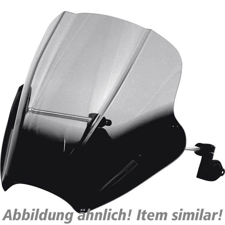 MRA Windschutzscheibe Speed SPS 215x400mm ohne Anbausatz schwarz - Motorradteile & Ersatzteile - Anbauteile