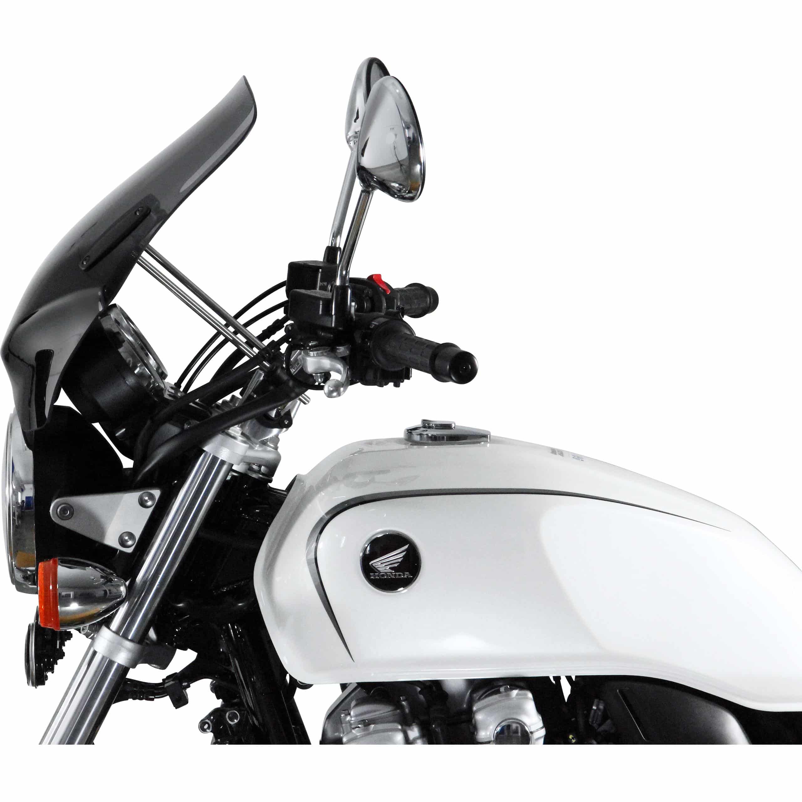 MRA Windschutzscheibe V-Flow C ohne Anbausatz schwarz getönt - Motorradteile & Ersatzteile - Anbauteile