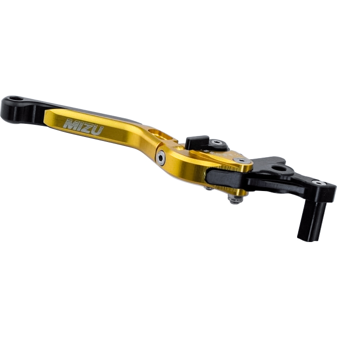 Mizu Bremshebel einstellbar/klappbar GP Alu APR1 gold - Motorradteile & Ersatzteile - Lenker