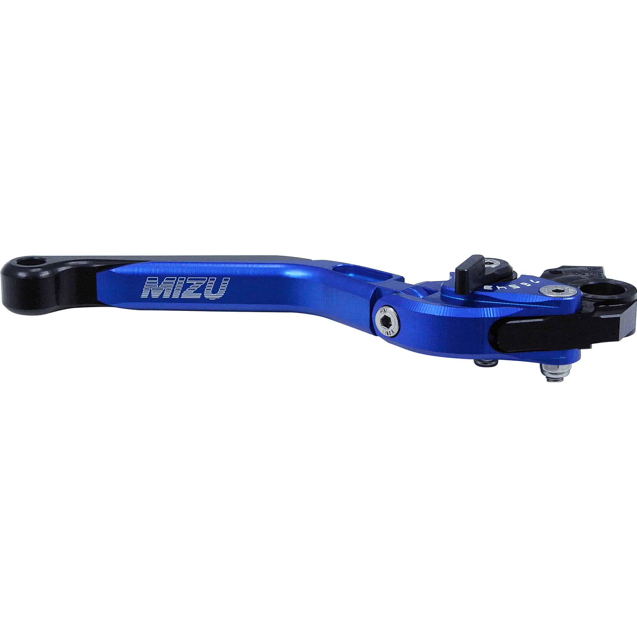 Mizu Bremshebel einstellbar/klappbar GP Alu BLR02 blau - Motorradteile & Ersatzteile - Lenker