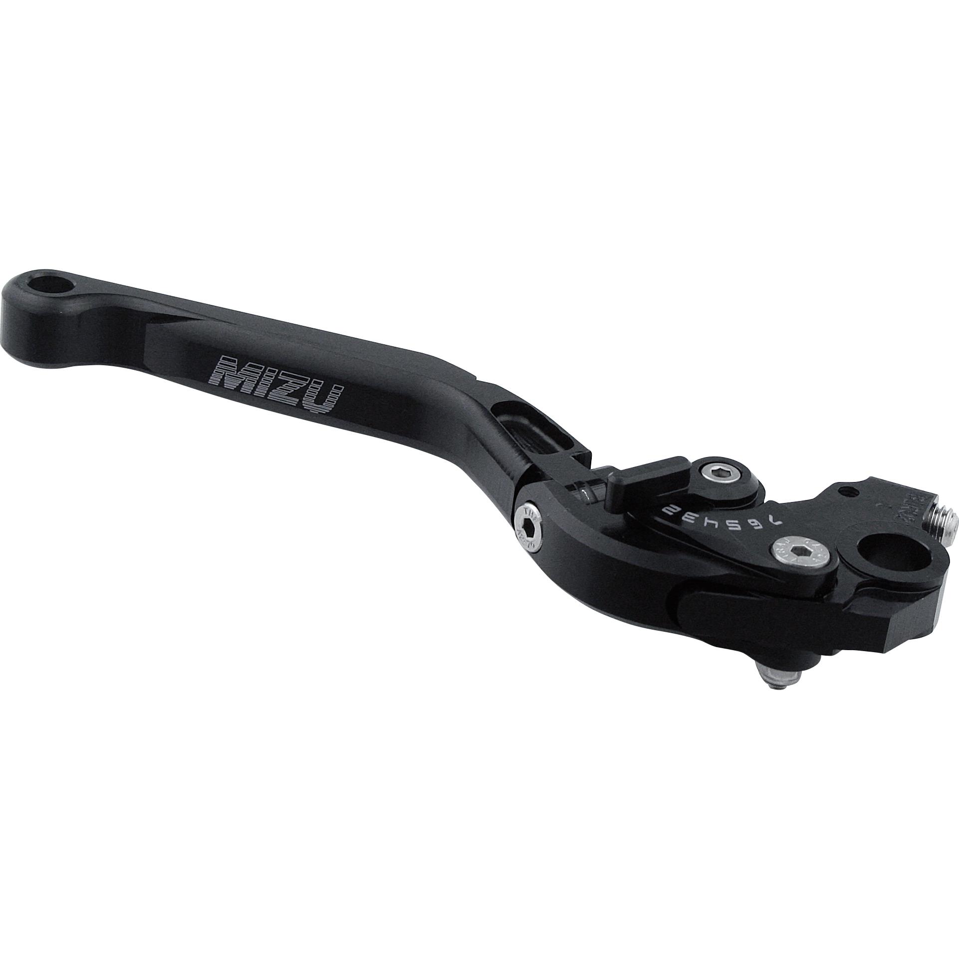 Mizu Bremshebel einstellbar/klappbar GP Alu BLR02 schwarz - Motorradteile & Ersatzteile - Lenker