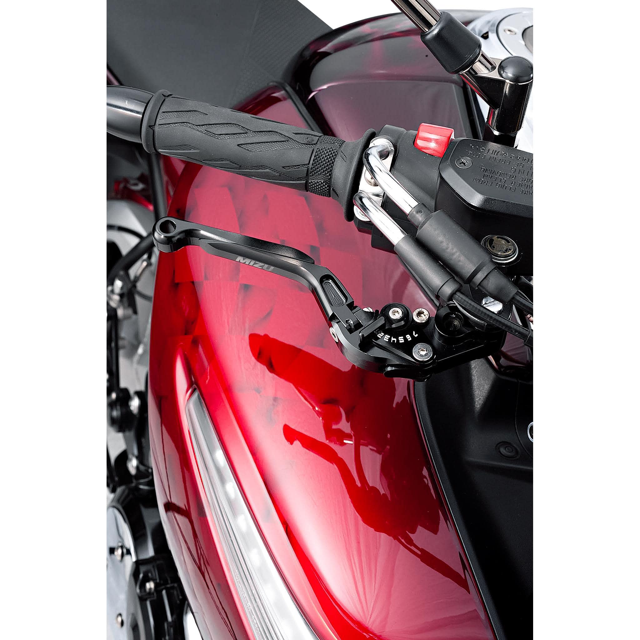 Mizu Bremshebel einstellbar/klappbar GP Alu RS-511 schwarz - Motorradteile & Ersatzteile - Lenker