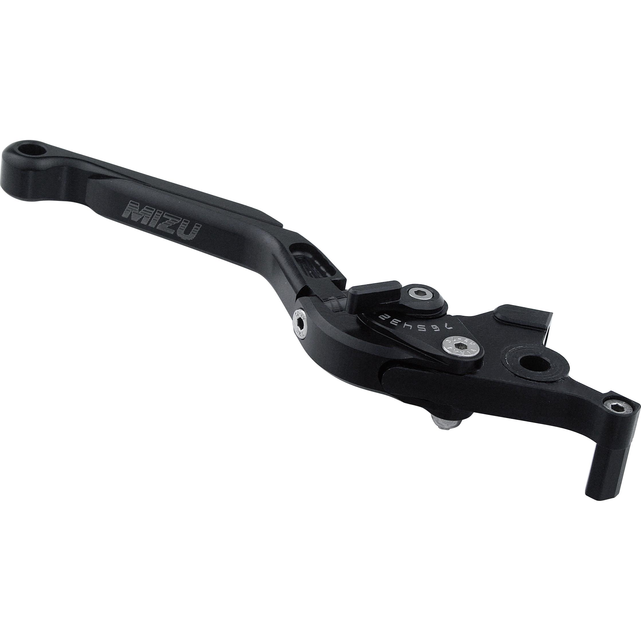 Mizu Bremshebel einstellbar/klappbar GP Alu YR02 schwarz - Motorradteile & Ersatzteile - Lenker