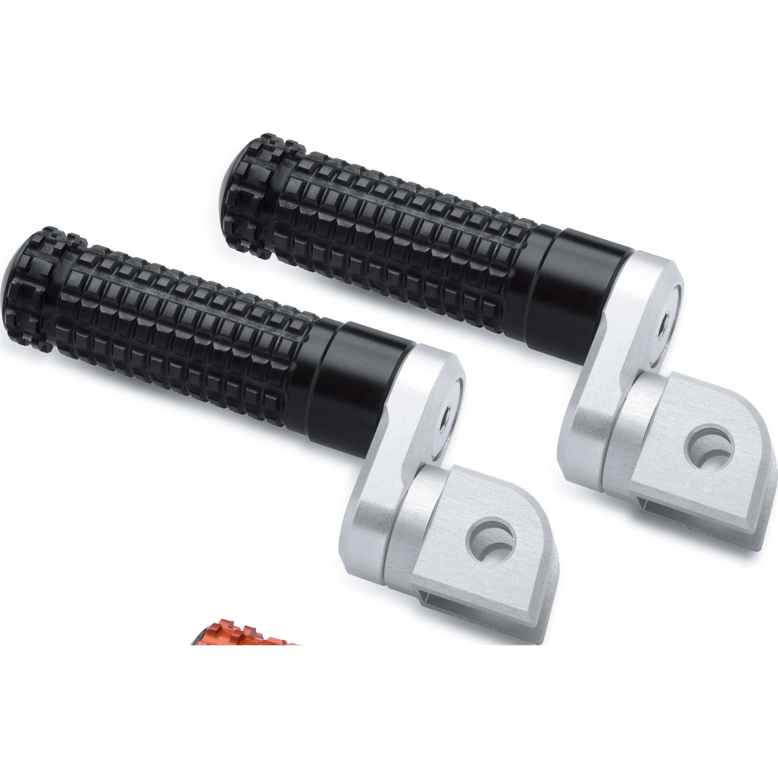 Mizu Fußrastenpaar Flex Race 22mm f. Fahrer schwarz/schwarz 10005 - Motorradteile & Ersatzteile - Fußrasten & Hebel