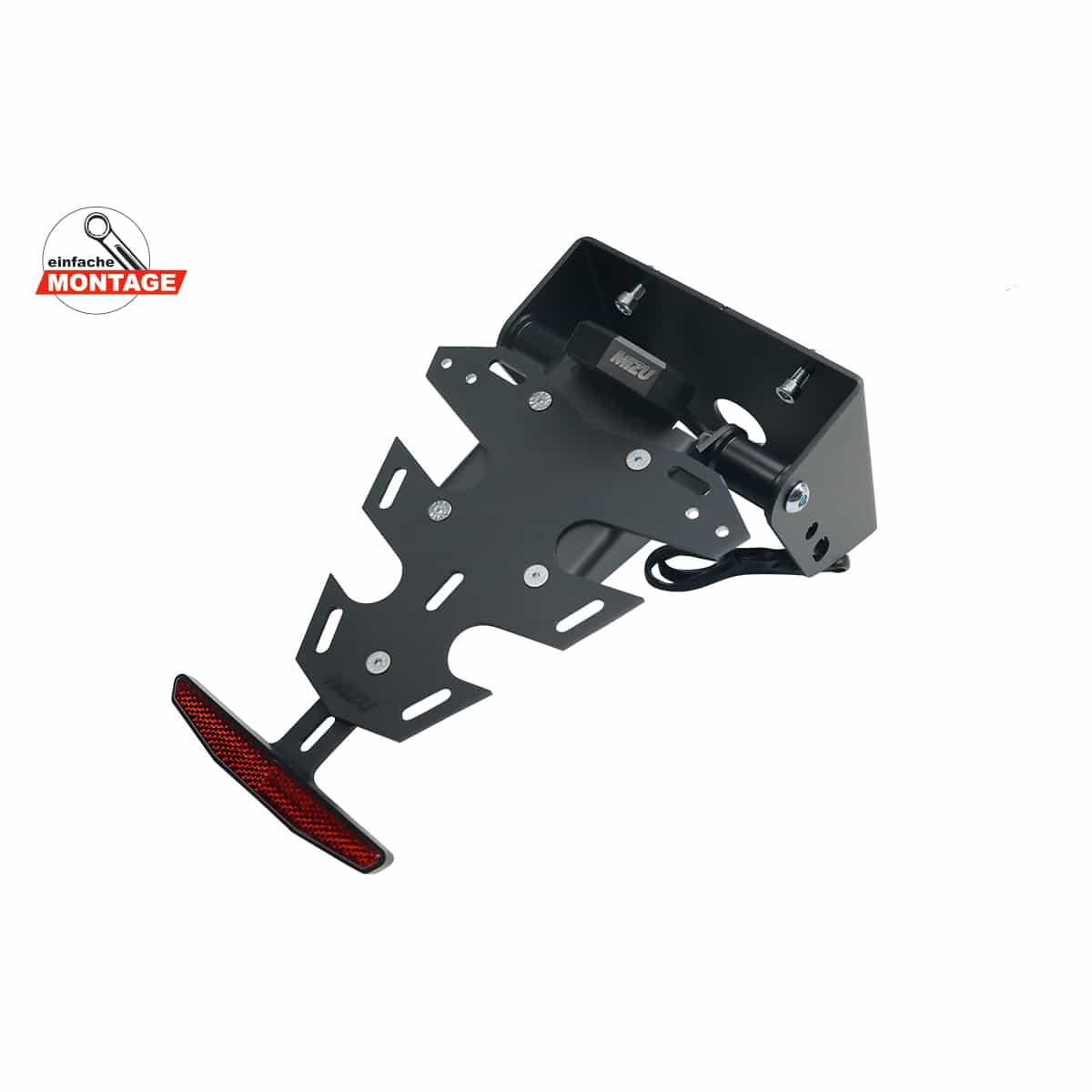 Mizu Kennzeichenhalter Plug & Play CH für Pan America 1250 - Motorradteile & Ersatzteile - Anbauteile