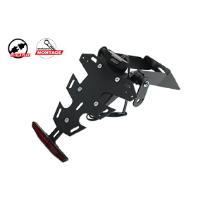 Mizu Kennzeichenhalter Plug & Play für Husqvarna Svartpilen 801 - Motorradteile & Ersatzteile - Anbauteile