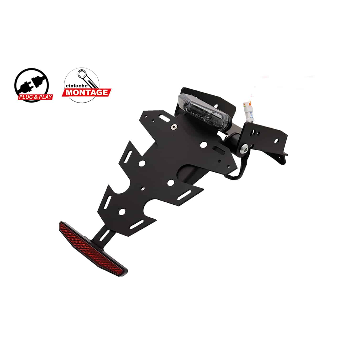 Mizu Kennzeichenhalter Plug & Play für KTM/GasGas 690/700 2019- - Motorradteile & Ersatzteile - Anbauteile