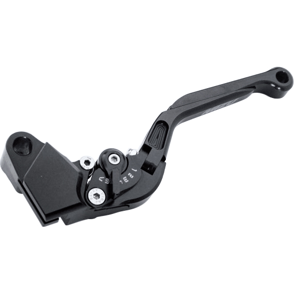Mizu Kupplungshebel einstellbar/klappbar GP Alu KL02 schwarz - Motorradteile & Ersatzteile - Lenker