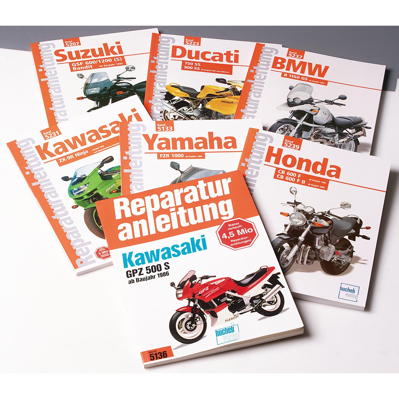 Motorbuch-Verlag Reparaturanleitung Bucheli BMW F 800 R - Motorradzubehör - Werkstattzubehör