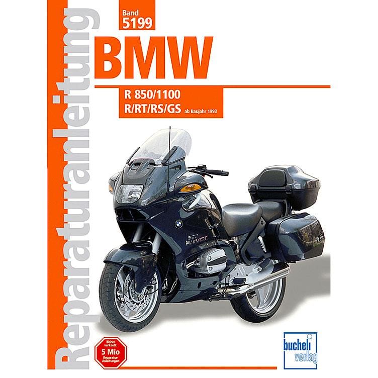 Motorbuch-Verlag Reparaturanleitung Bucheli BMW R 850/1100 GS/R/RT/RS - Motorradzubehör - Werkstattzubehör