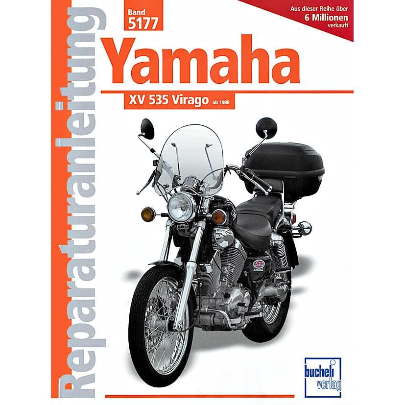 Motorbuch-Verlag Reparaturanleitung Bucheli Yamaha XV 535 Virago - Motorradzubehör - Werkstattzubehör