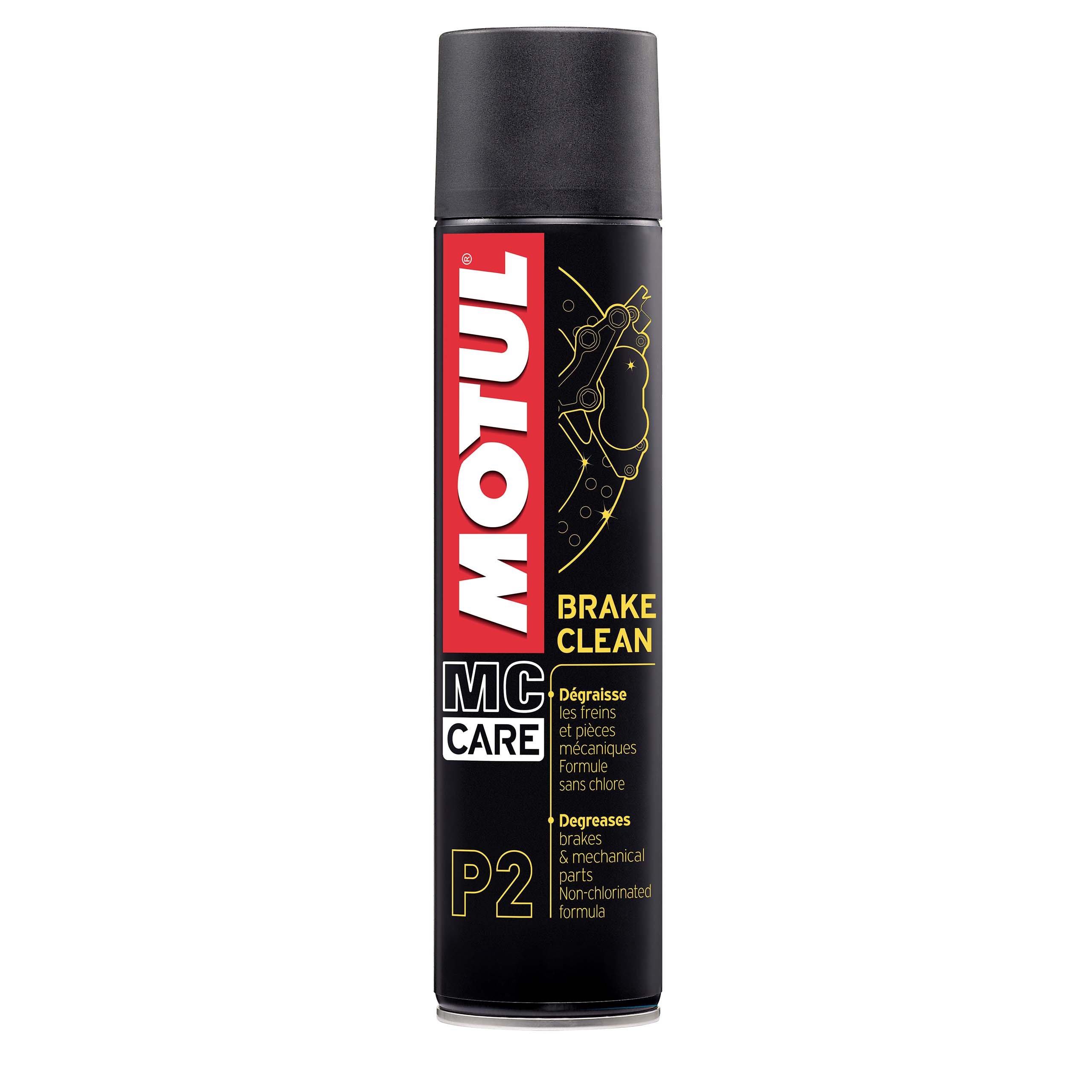 Motul Bremsenreiniger Mc Care P2 Brake Clean 400 ml - Motorradzubehör - Reinigung & Pflege
