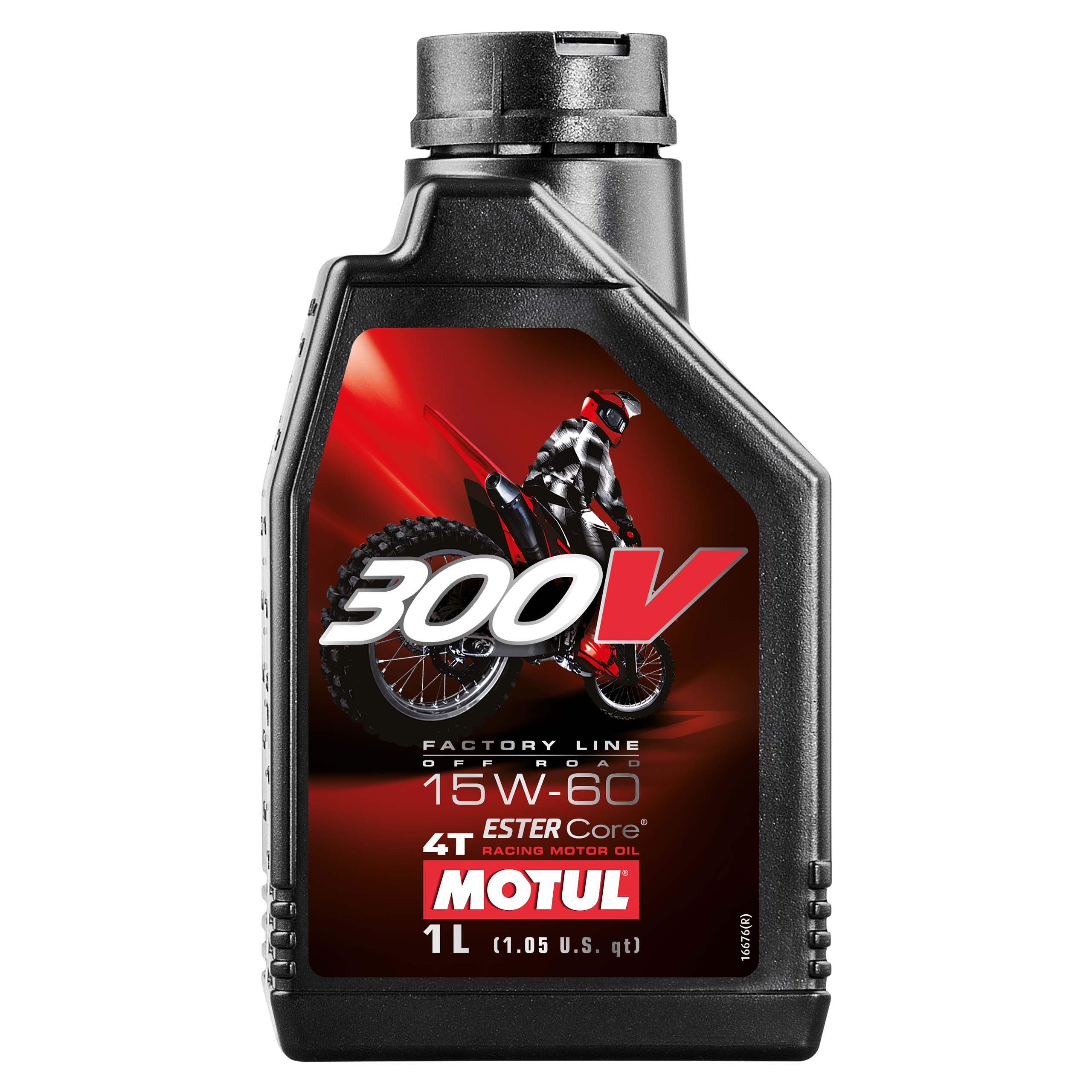 Motul Motoröl vollsynthetisch 300V 4T FL Off Road 15W-60 1 Liter - Motorradzubehör - Öle & Schmiermittel
