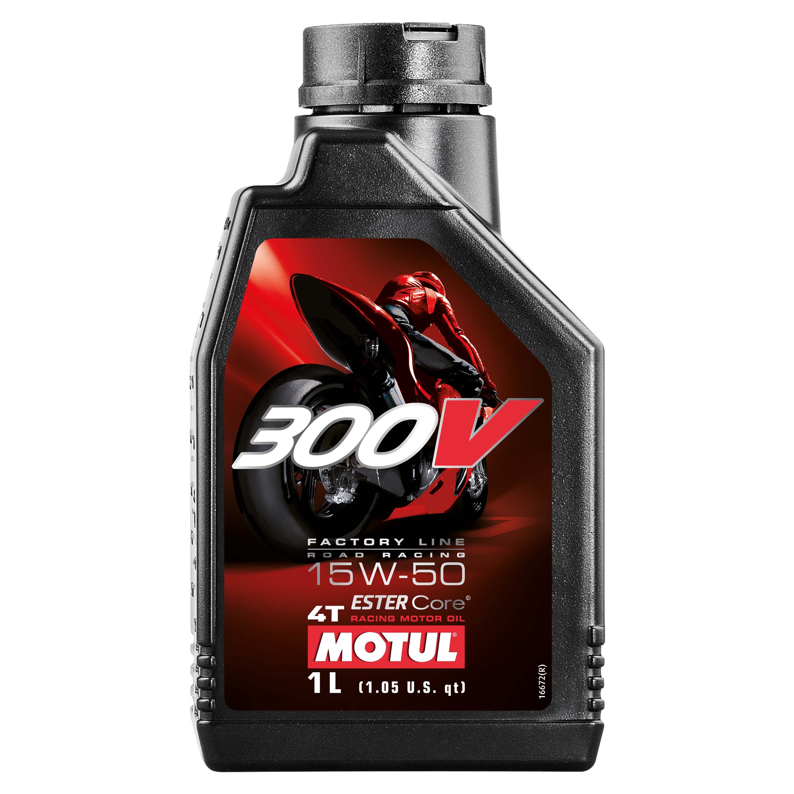 Motul Motoröl vollsynthetisch 300V 4T FL Road Racing 15W50 1 Liter - Motorradzubehör - Öle & Schmiermittel