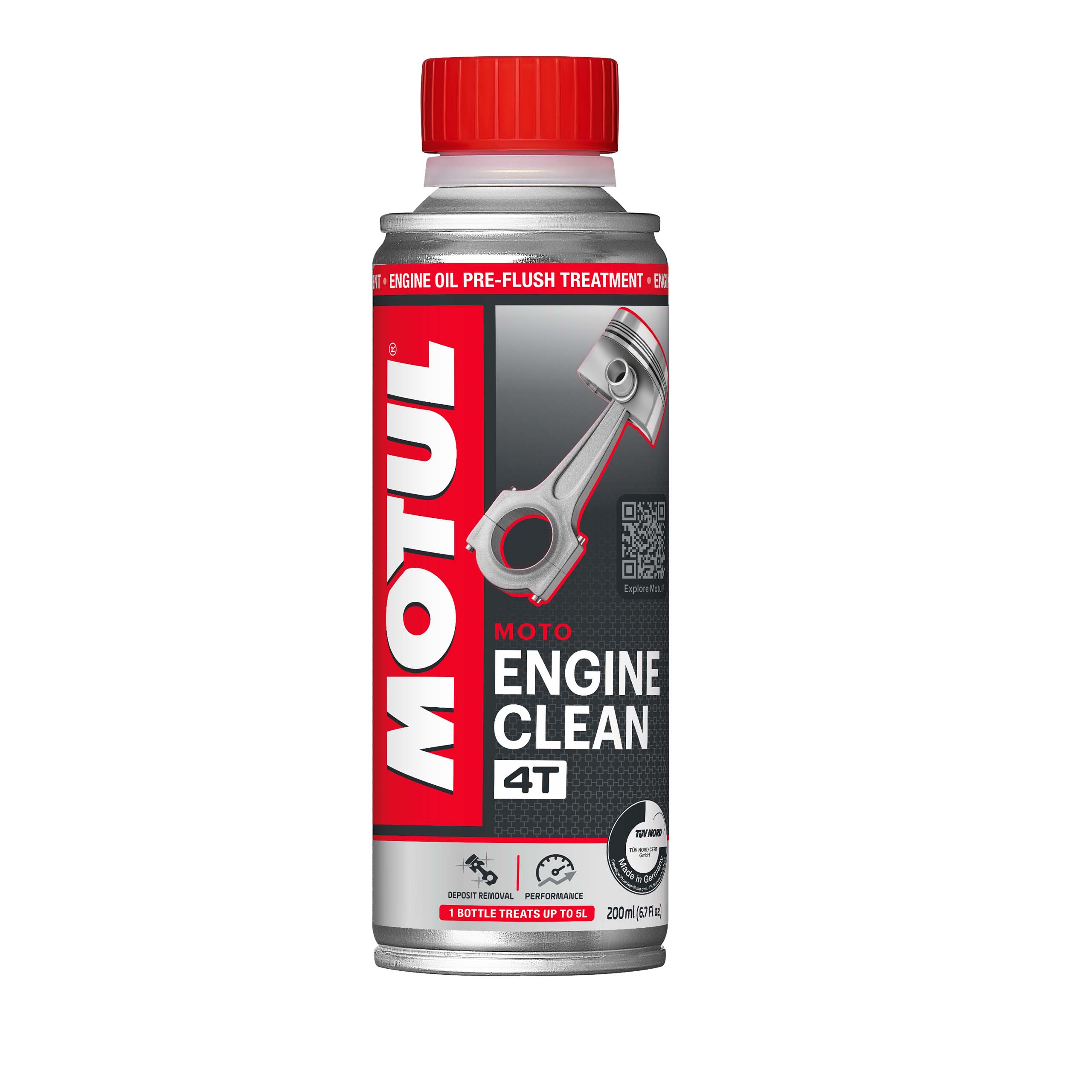 Motul Motorreinigungsadditiv Engine Clean Moto 200 ml - Motorradzubehör - Öle & Schmiermittel