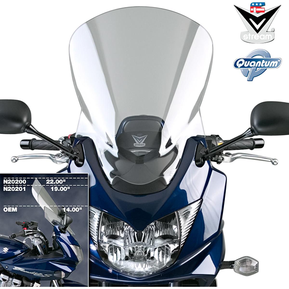 National Cycle Scheibe VStream klar für Suzuki GSF 1250 Bandit S - Motorradteile & Ersatzteile - Verkleidungen & Abdeckungen