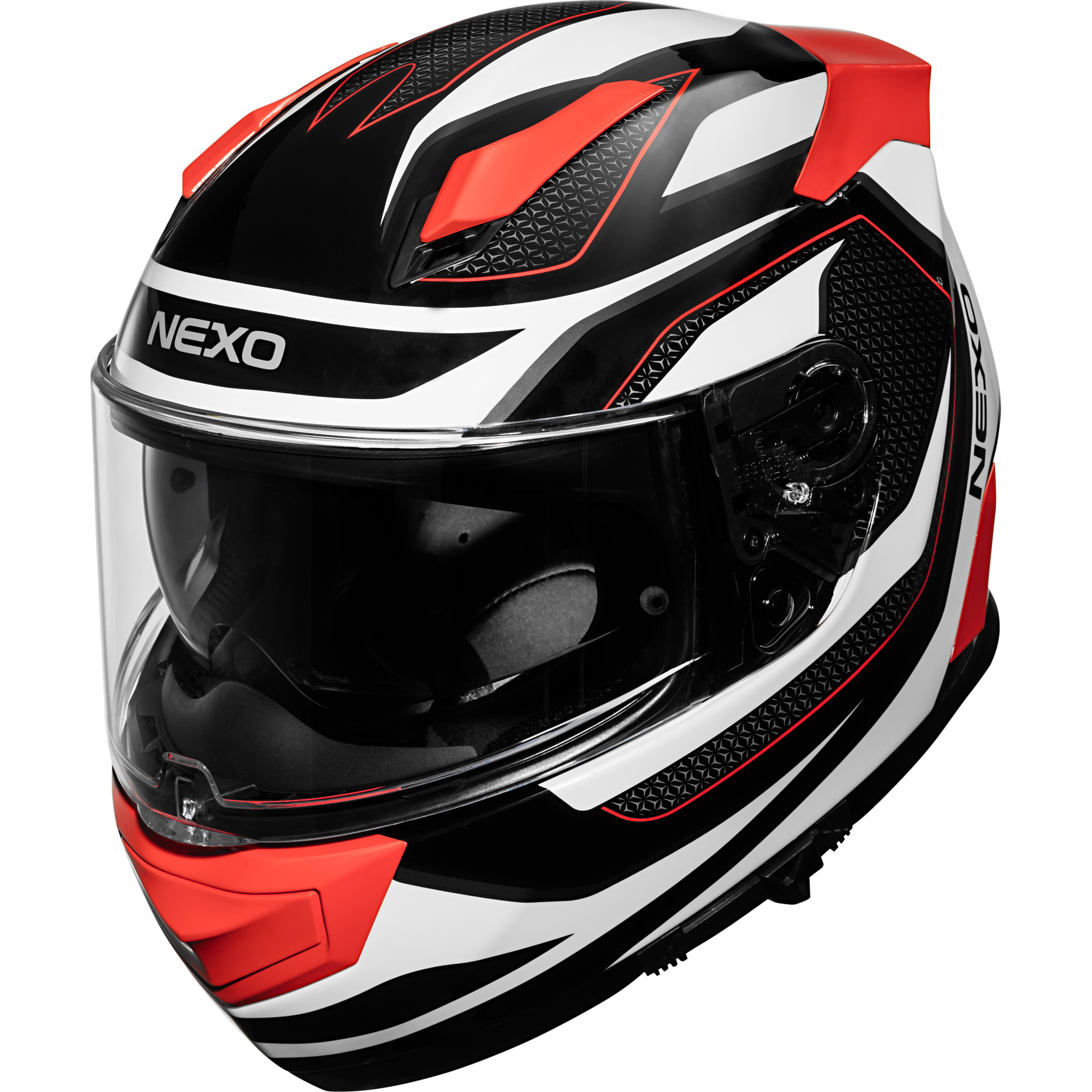 Nexo Integralhelm Fiberglas Sport III Rot Dekor XXL - Helme & Brillen - Sport Helme & Brillen