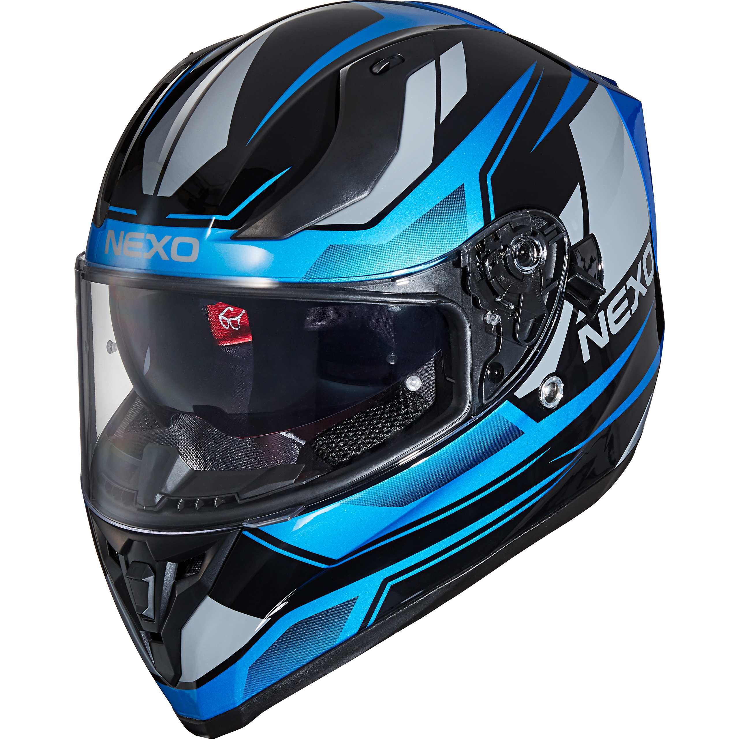 Nexo Integralhelm Sport II Blau Dekor #20 XL - Helme & Brillen - Sport Helme & Brillen
