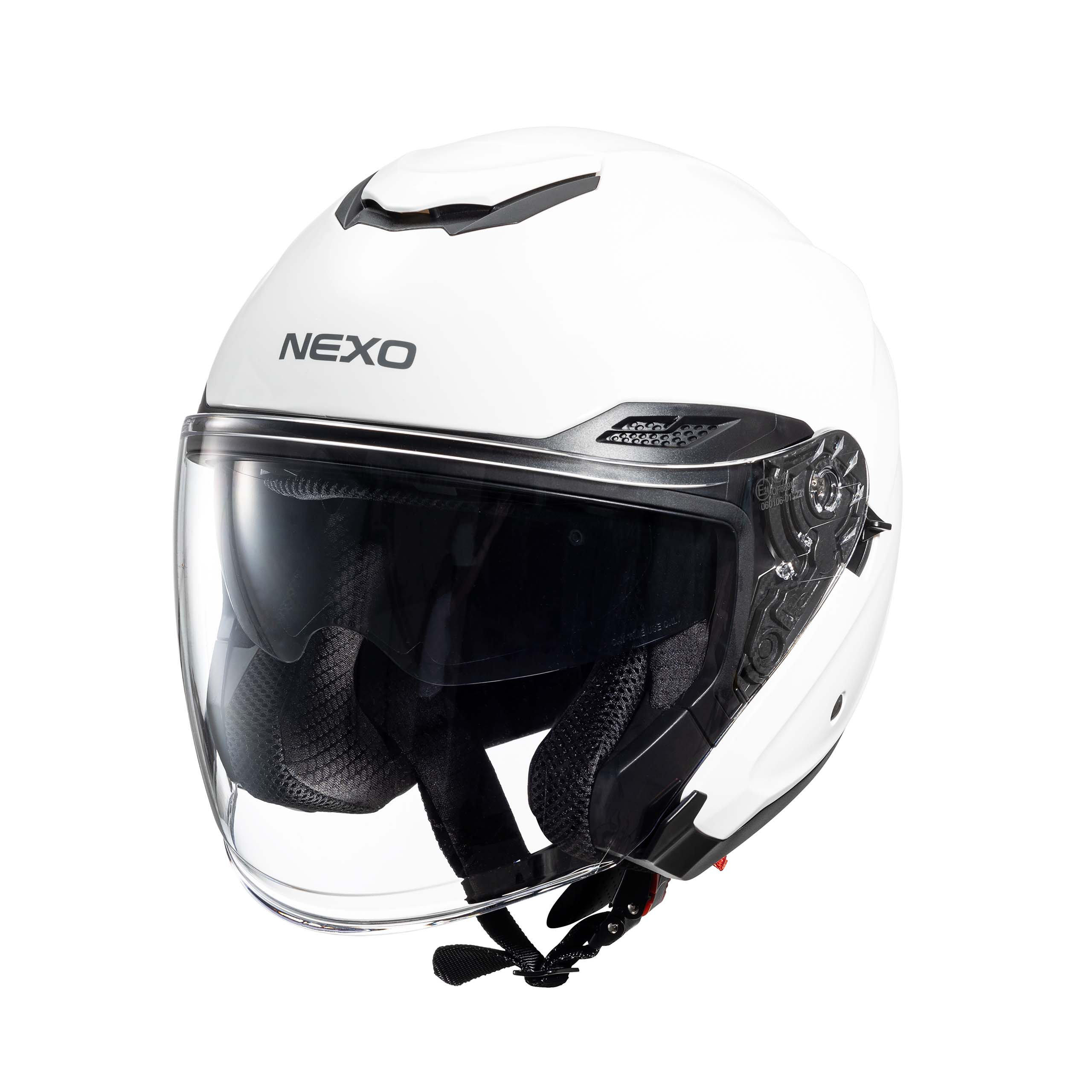 Nexo Jethelm Comfort II weiß XXL - Helme & Brillen - Café Racer Helme & Brillen