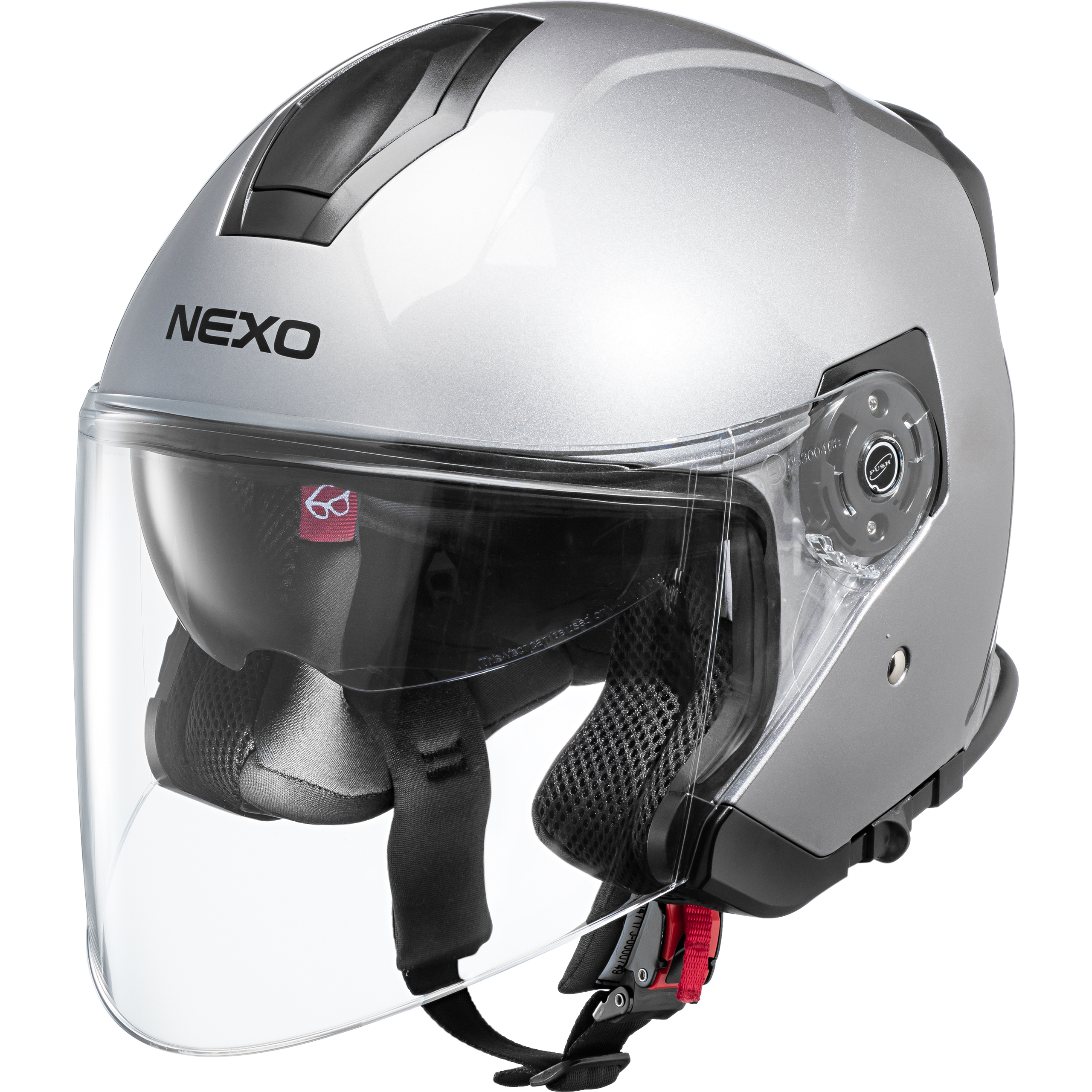 Nexo Jethelm Travel 2.0 silber S - Helme & Brillen - Café Racer Helme & Brillen