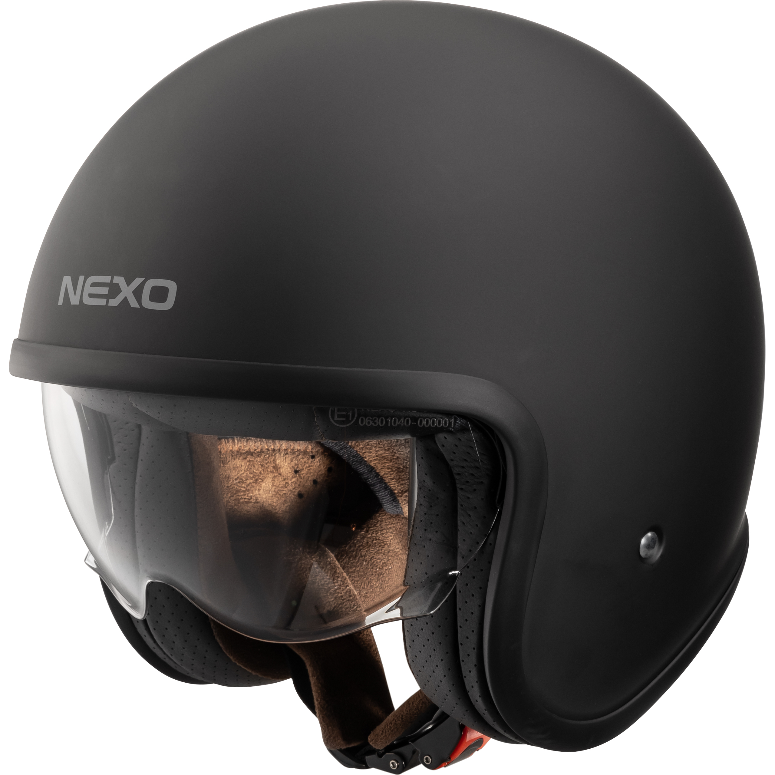 Nexo Jethelm Urban Style II mattschwarz L - Helme & Brillen - Café Racer Helme & Brillen