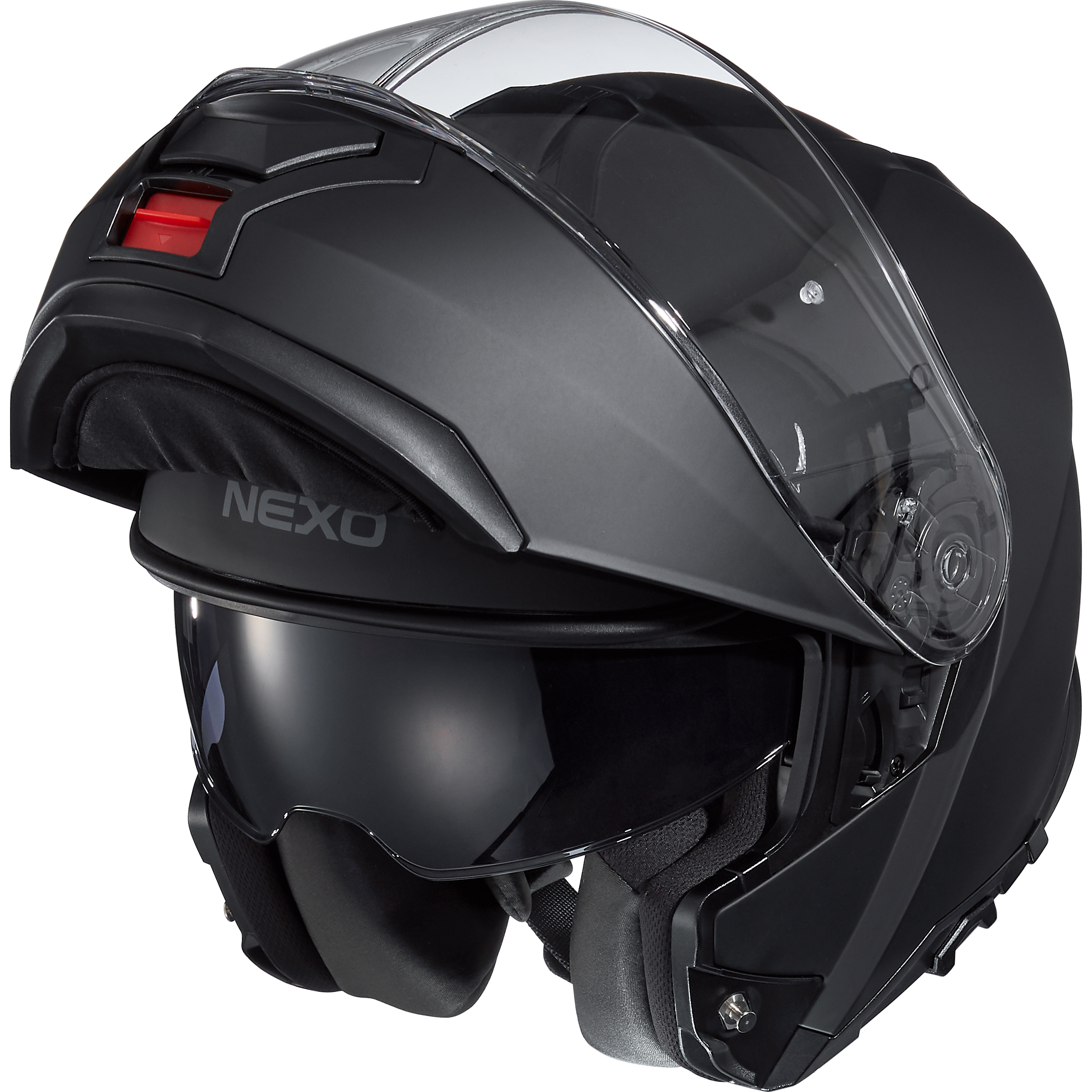Nexo Klapphelm Comfort II mattschwarz L - Helme & Brillen - Touring Helme & Brillen