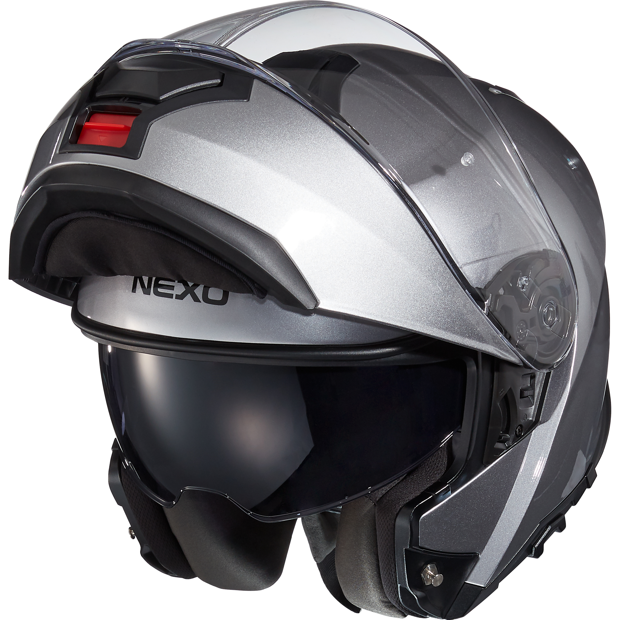 Nexo Klapphelm Comfort II silber S - Helme & Brillen - Touring Helme & Brillen
