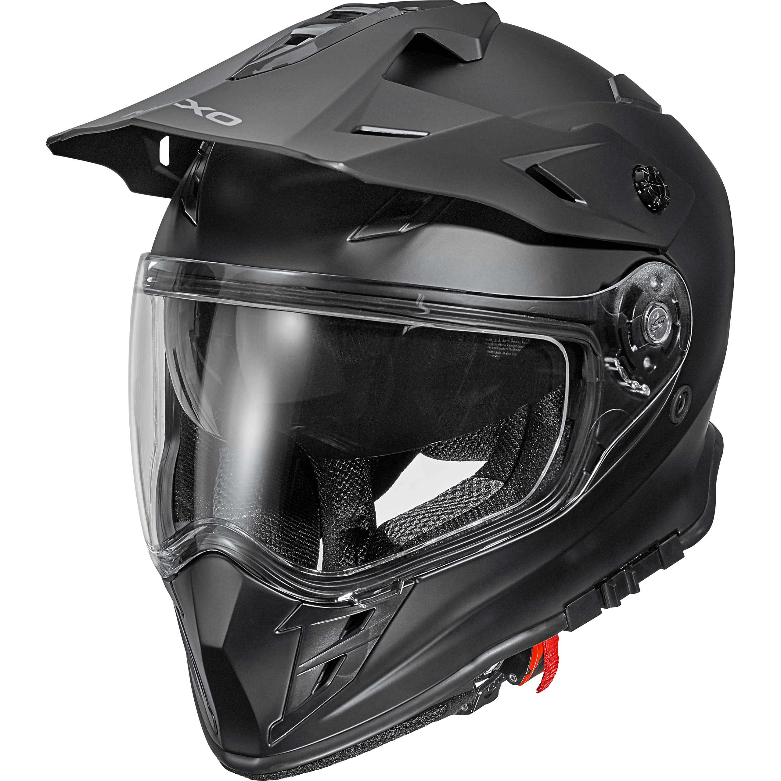 Nexo MX-Line Endurohelm II mattschwarz L - Helme & Brillen - Motorradhelme