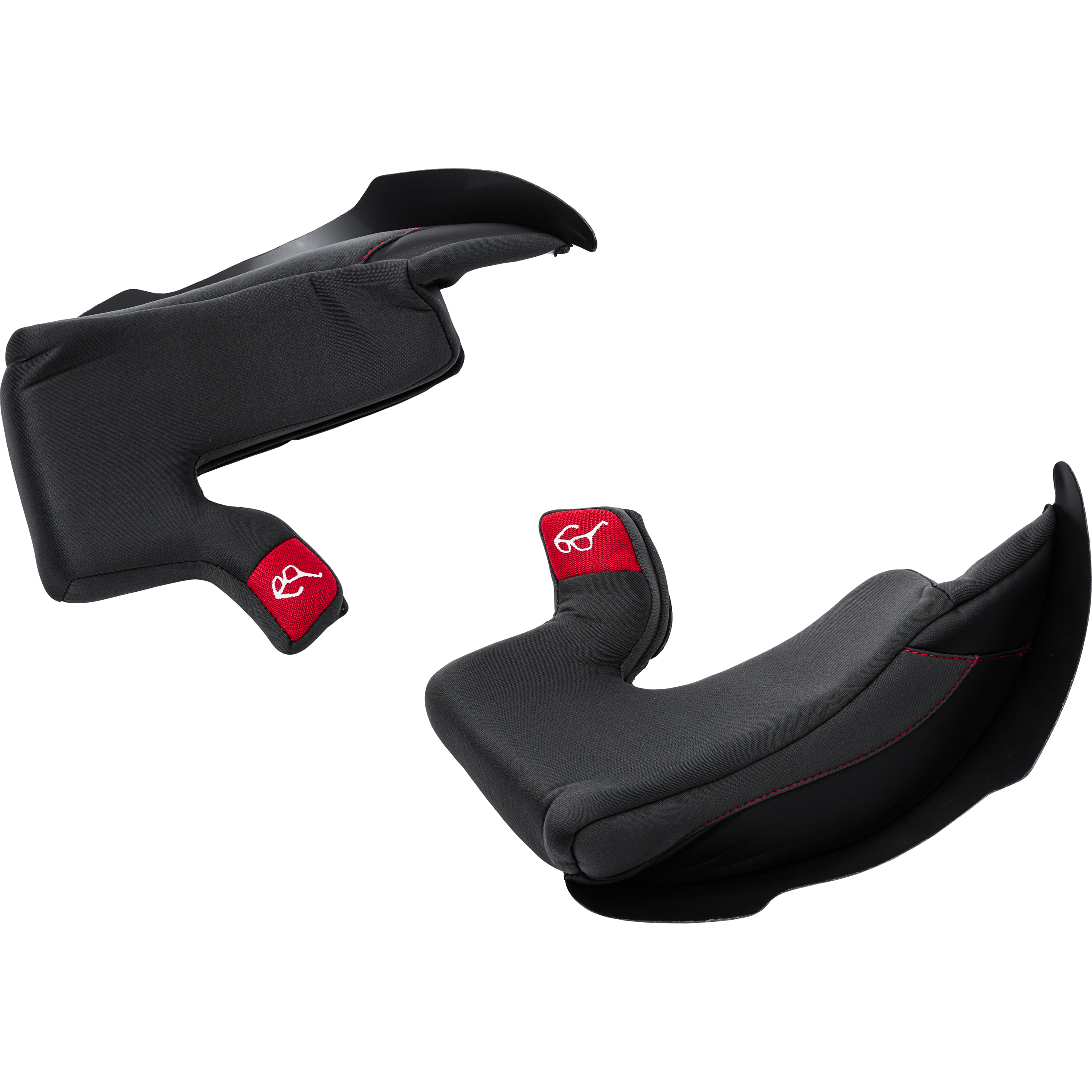 Nexo Wangenpolster Integralhelm Sport II ECE2206 schwarz S - Helme & Brillen - Motorradhelme Zubehör