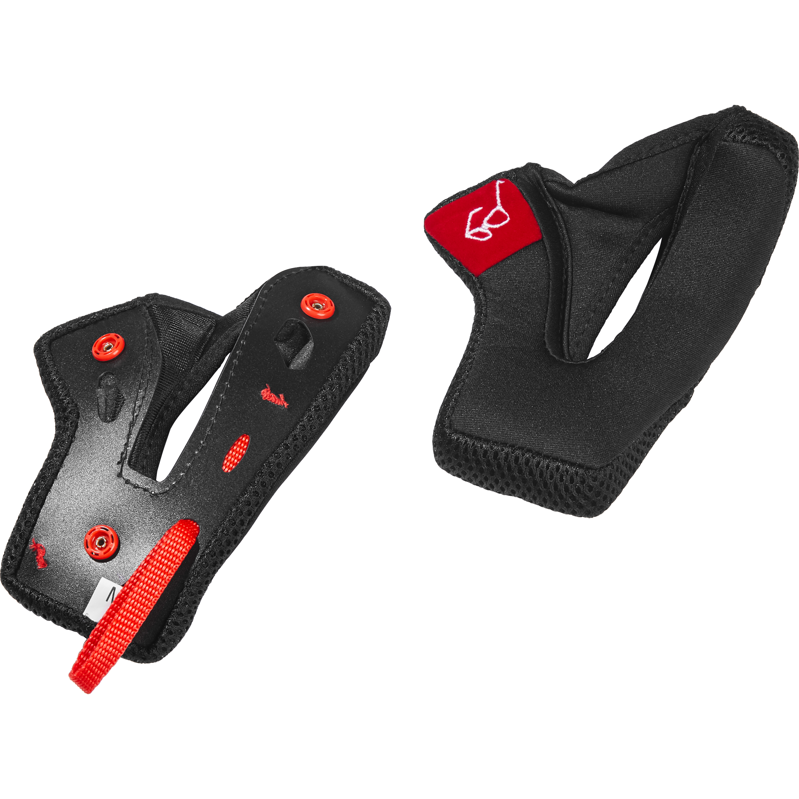 Nexo Wangenpolster MX-Line Fiberglas Endurohelm XS - Helme & Brillen - Café Racer Helme & Brillen