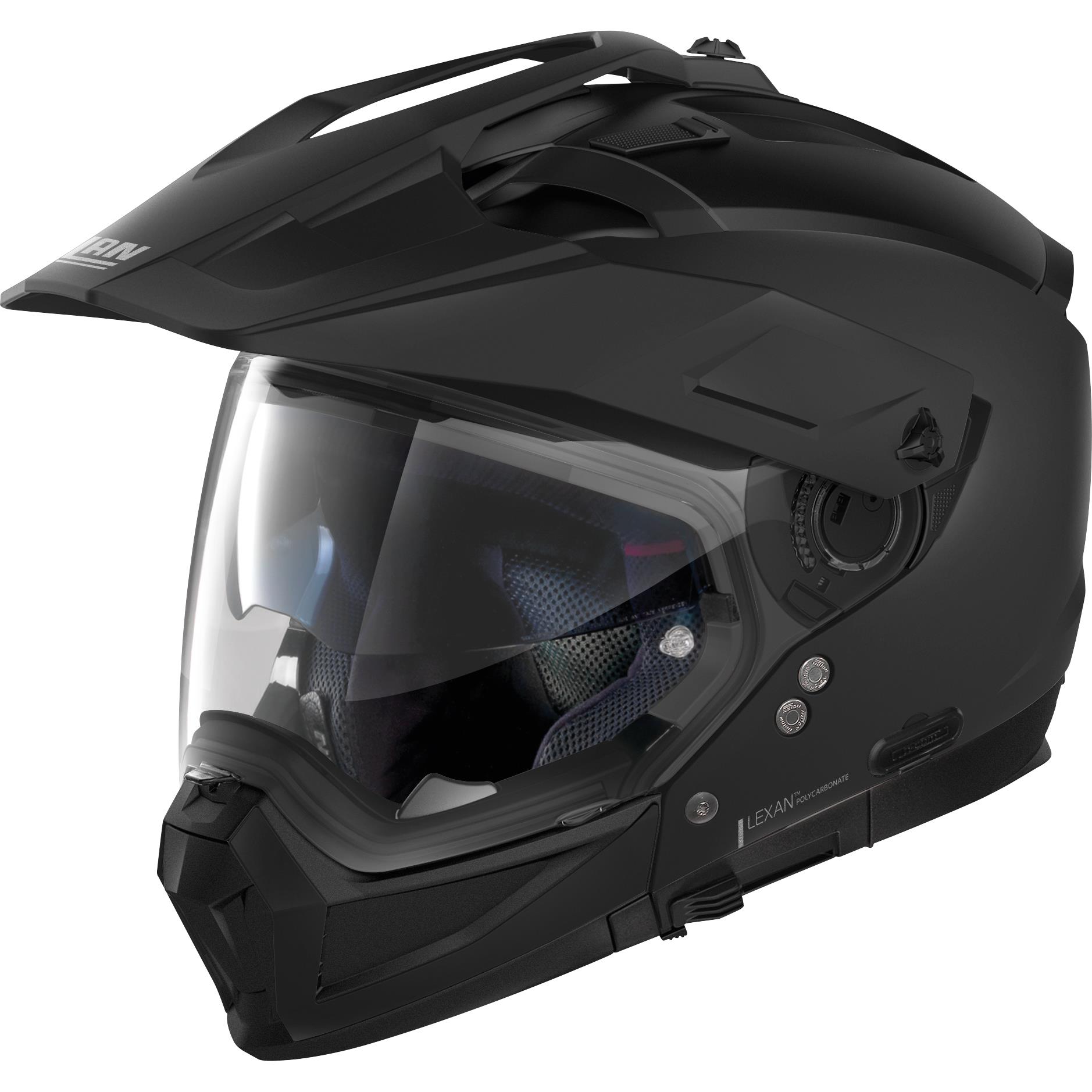 Nolan N70-2 X n-com Classic Flat Black #10 XS - Helme & Brillen - Café Racer Helme & Brillen