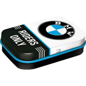Nostalgic-Art Pillendose "BMW - Riders Only" - Motorradzubehör - Geschenkideen