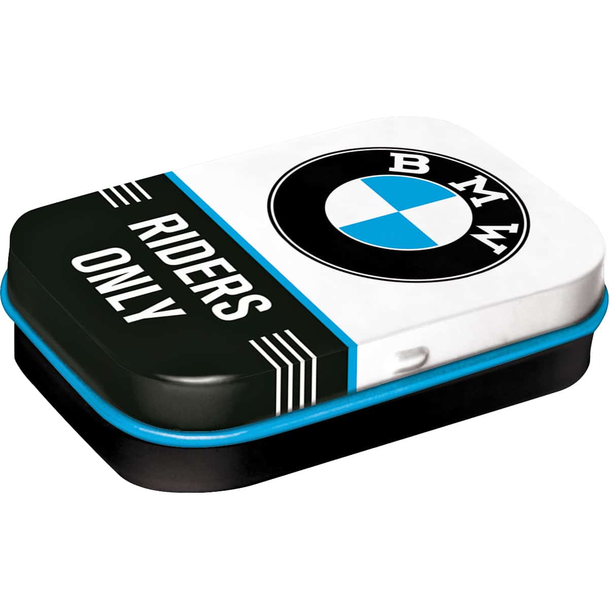 Nostalgic-Art Pillendose "BMW - Riders Only" - Motorradzubehör - Geschenkideen