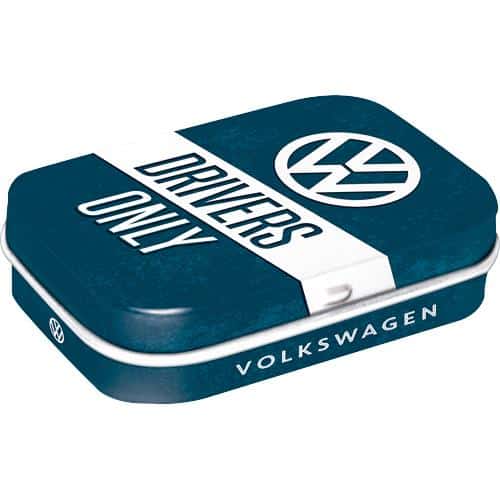 Nostalgic-Art Pillendose "VW Drivers Only" - Motorradzubehör - Geschenkideen