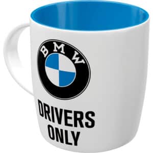 Nostalgic-Art Tasse "BMW - Drivers Only" - Motorradzubehör - Geschenkideen