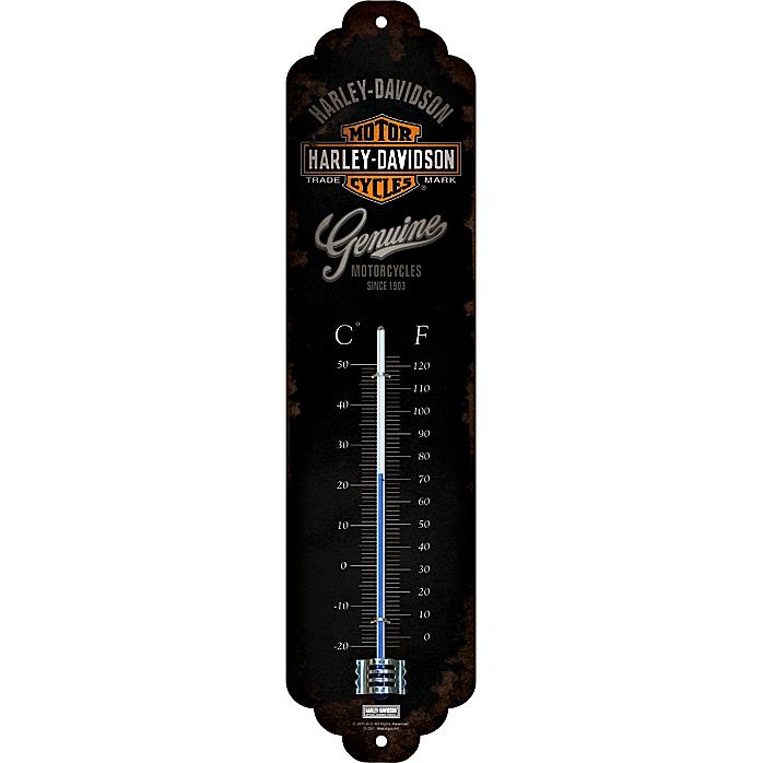 Nostalgic-Art Thermometer "Genuine" - Motorradzubehör - Geschenkideen