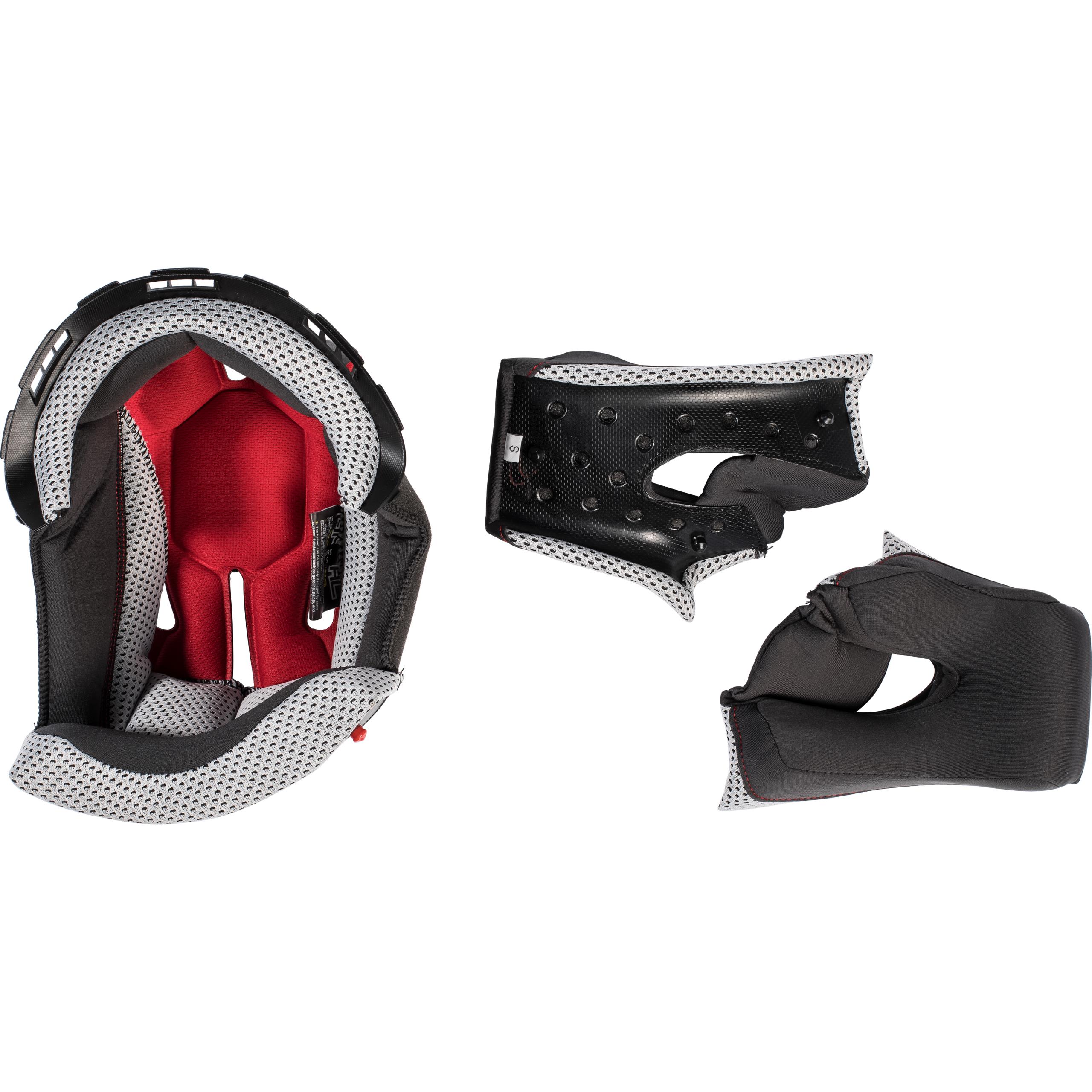 O'Neal Wangen- und Innenpolster Sierra II/V.22/R V.22 schwarz XL - Helme & Brillen - Café Racer Helme & Brillen