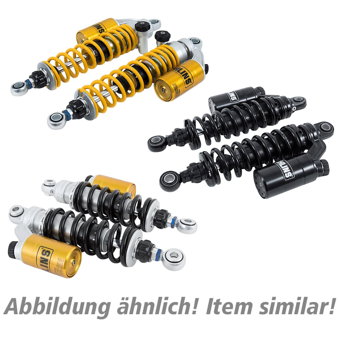 Öhlins Stoßdämpferpaar STX36PR1C1L 336-346mm schwarz für Harley Dyn - Motorradteile & Ersatzteile - Federung & Gabel