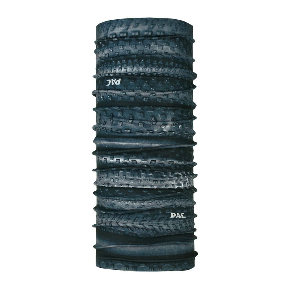 P.A.C. Multifunktionstuch H2O Tyres Stripes dunkelgrau - Motorradbekleidung - Wetterschutzkleidung
