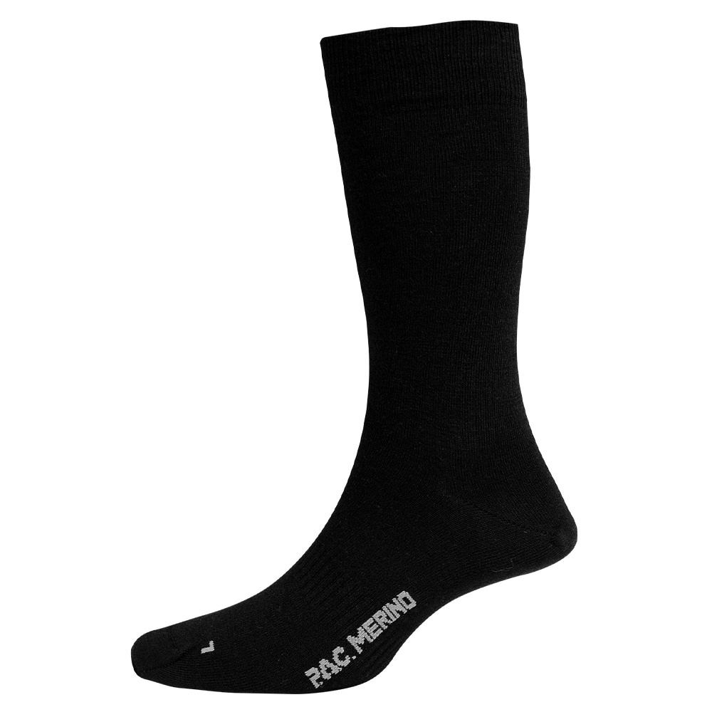 P.A.C. SP Merino Crew Socken schwarz 43-47 - Motorradbekleidung - Wetterschutzkleidung