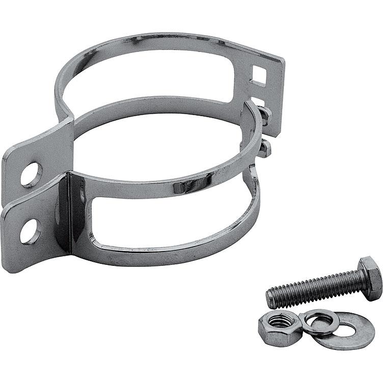 Paaschburg & Wunderlich Blinkerschellenpaar chrom 2-teilig für 51-54mm Durchmesser - Motorradteile & Ersatzteile - Beleuchtung