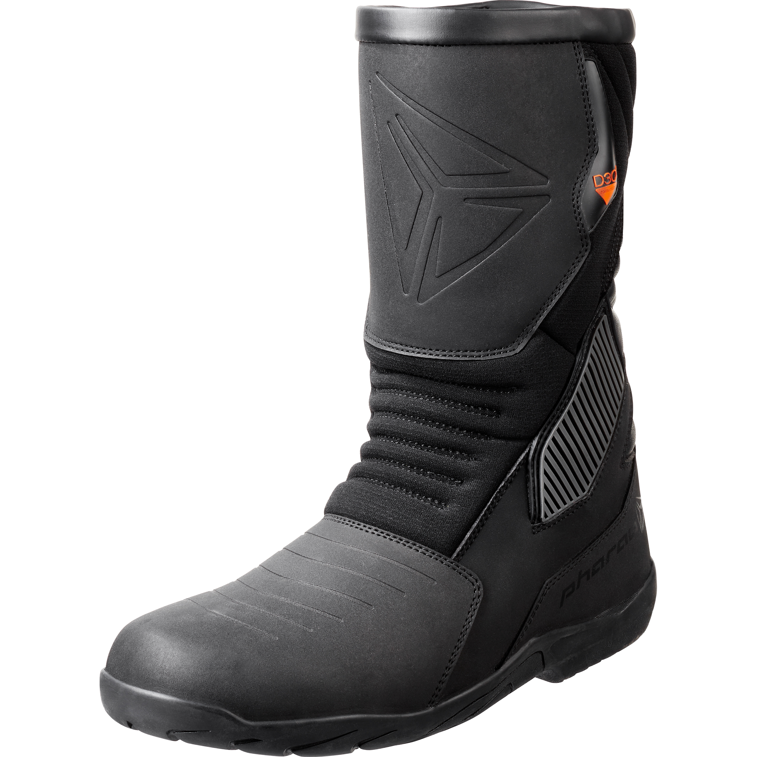 Pharao Avesta WP Motorradstiefel hoch schwarz 47 - Motorradbekleidung - Motorradstiefel & Motorradschuhe