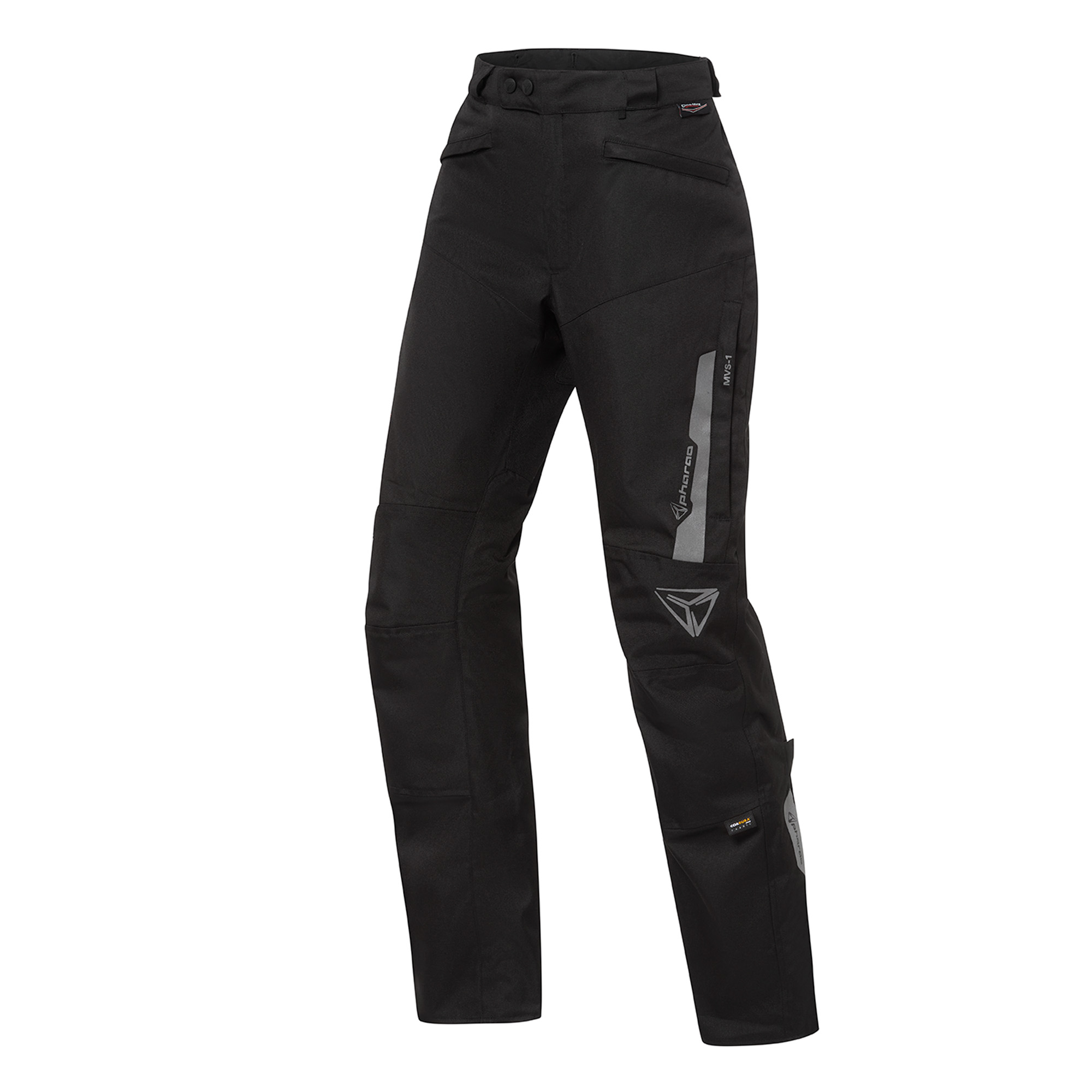 Pharao Faro WP Damen Textilhose schwarz XL - Motorradbekleidung - Motorradhosen