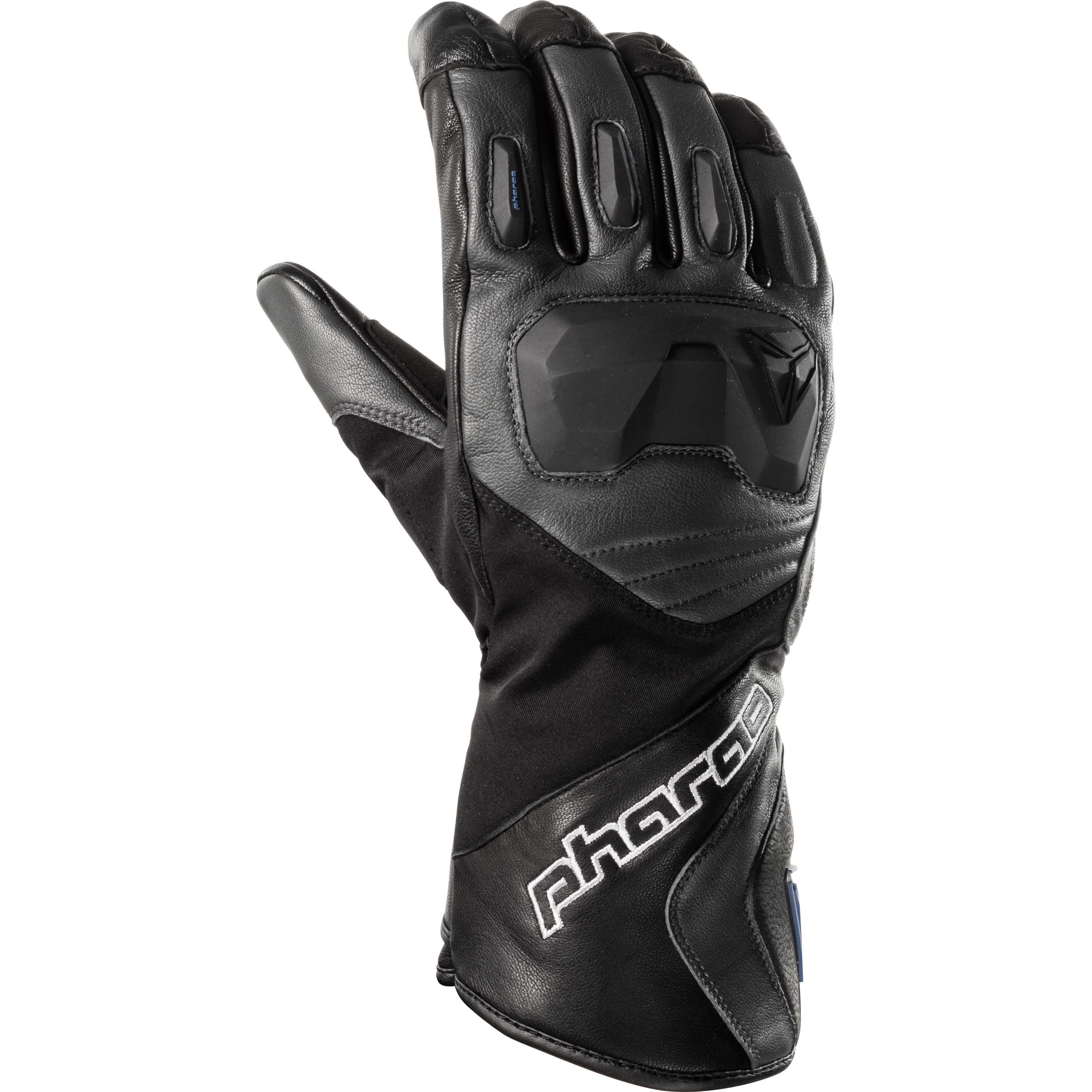 Pharao Hudson WP Leder/Textilhandschuh lang schwarz 8 - Motorradbekleidung - Motorradhandschuhe