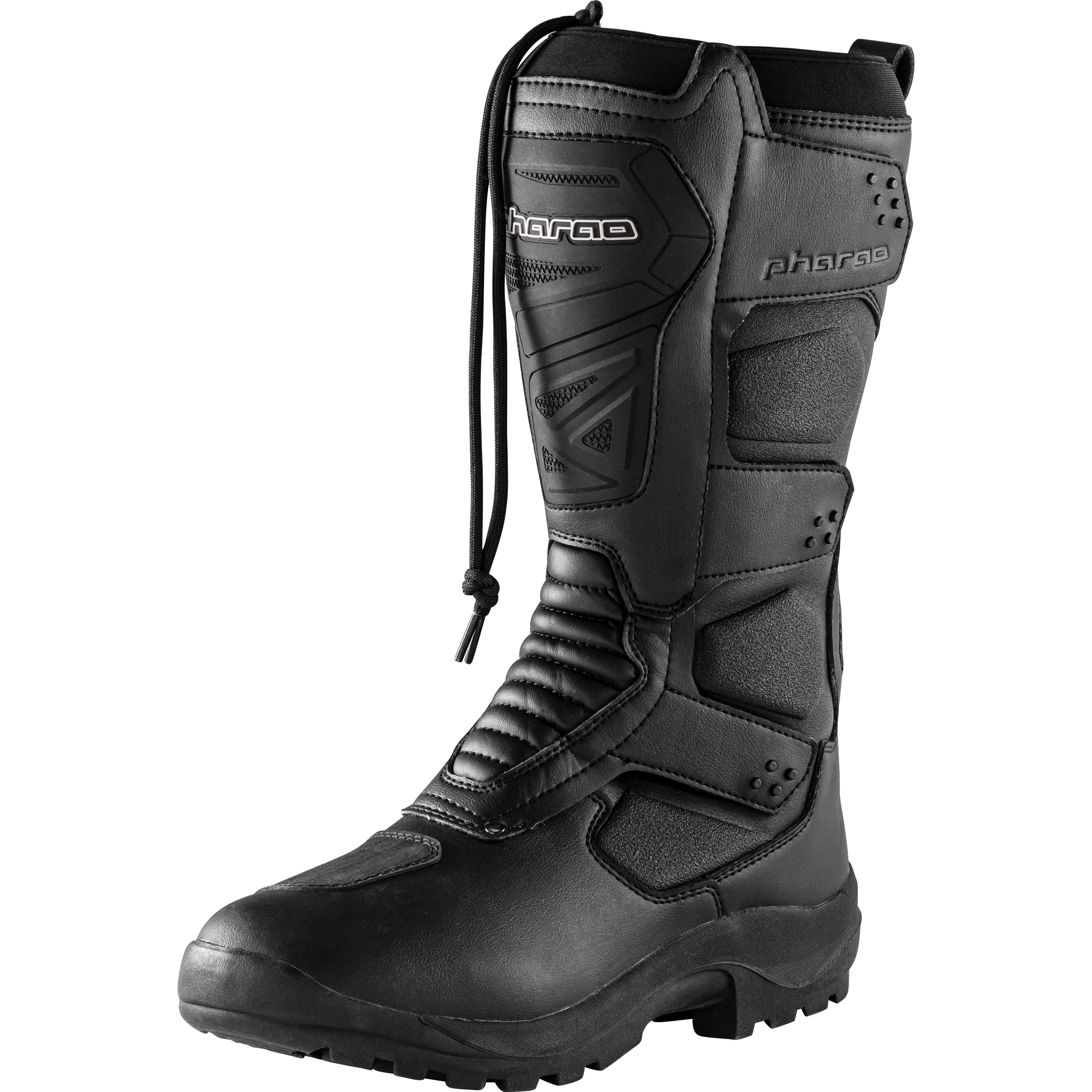 Pharao Innvik WP Motorradstiefel lang schwarz 40 - Motorradbekleidung - Motorradstiefel & Motorradschuhe