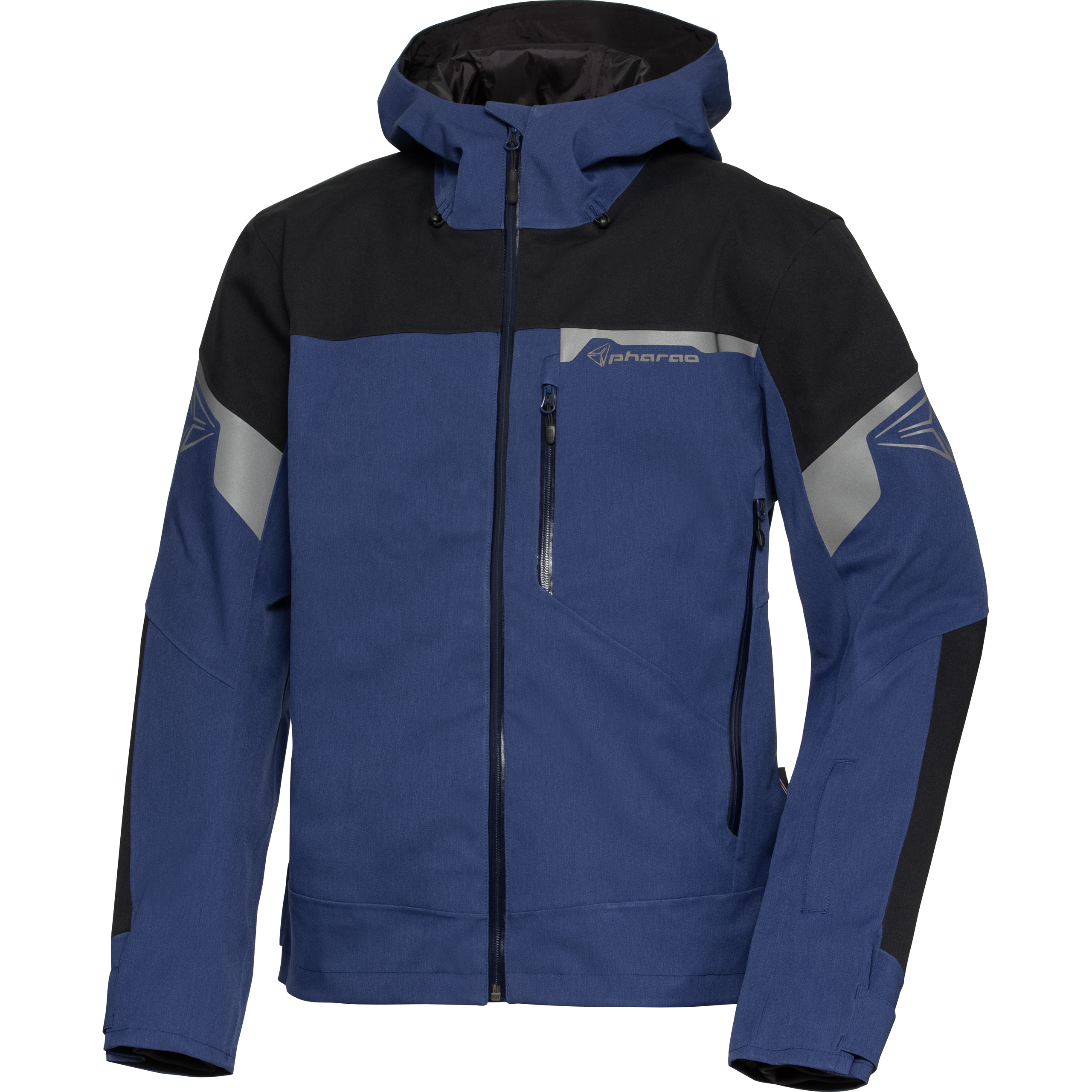 Pharao Sorn WP Textiljacke blau/schwarz L - Motorradbekleidung - Motorradjacken